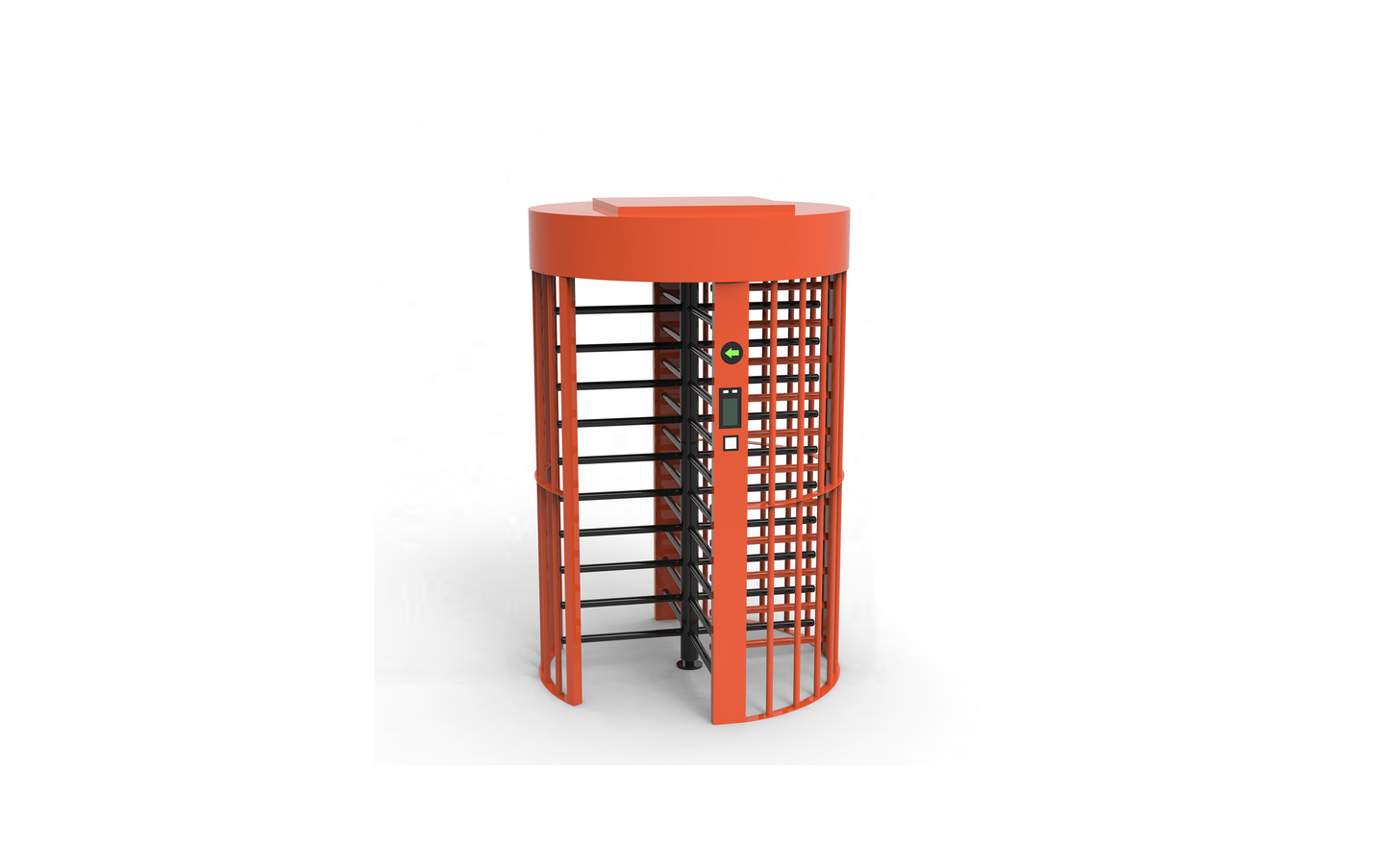 LM-T1  Arc-shaped 120-degree Single-door Full-height Gate