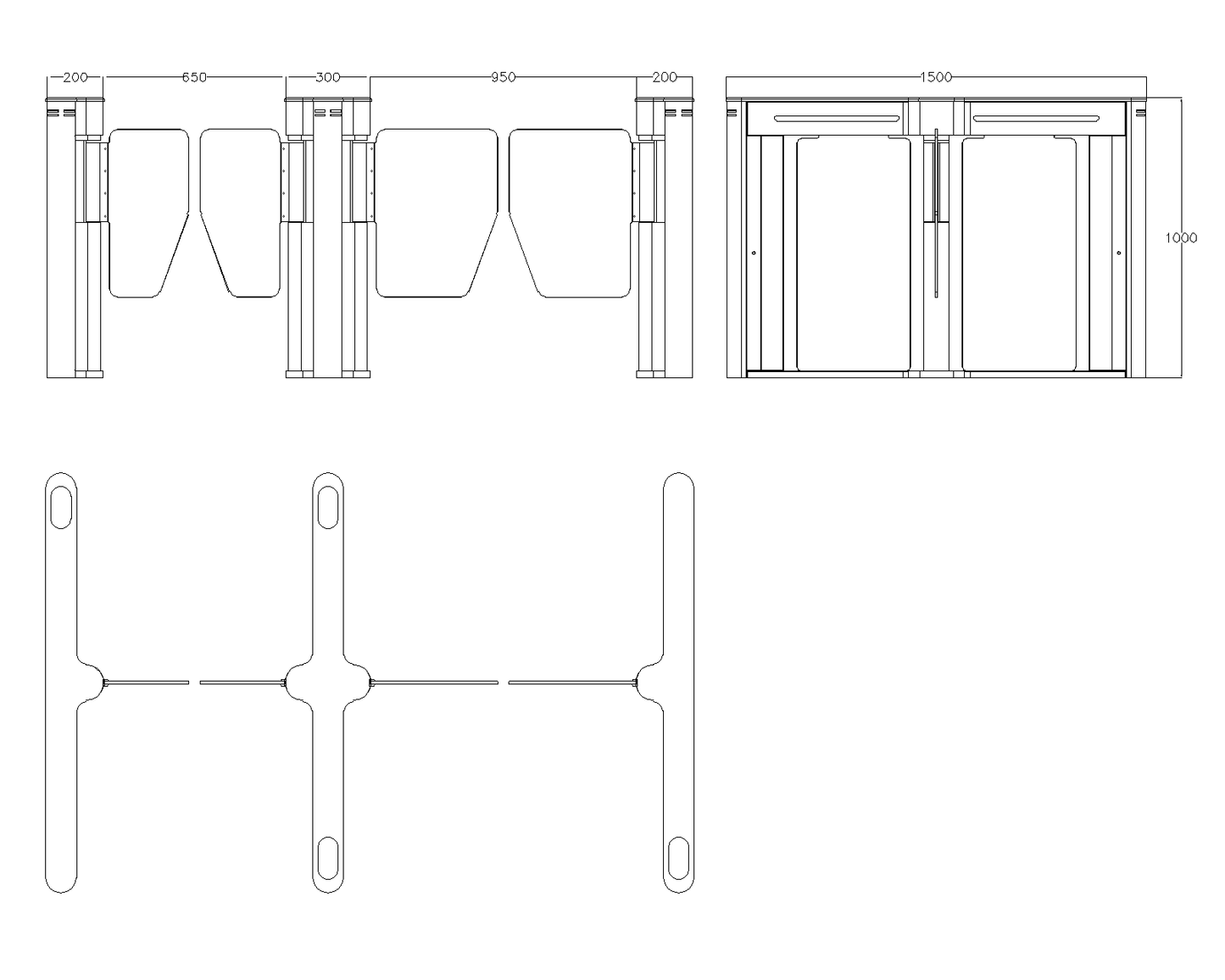LM-S4-S(D) Luxurious Speed Gate
